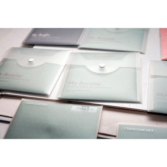 My Acrylix Premium Quality Decorative Stamps Close to my Heart 15 pc - Picture 12 of 15